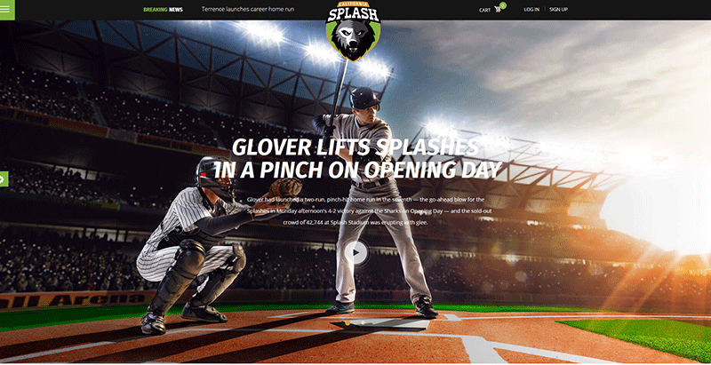 Splash themes wordpress creer site internet club fitness sport gym