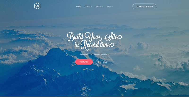 Wrapkit themes wordpress creer site internet entreprise corporate business