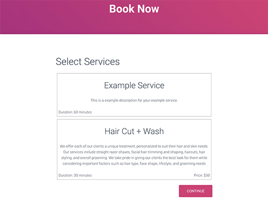 Exmple de système de réservation sur wordpress startbooking exmple de système de réservation sur WordPress StartBooking.png