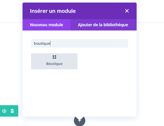 insérer le module boutique divi.png