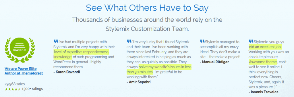 Stylemix temoignages