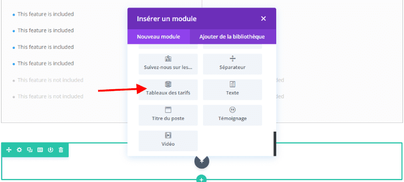Tableau de prix ligne divi tableau de prix ligne divi.png