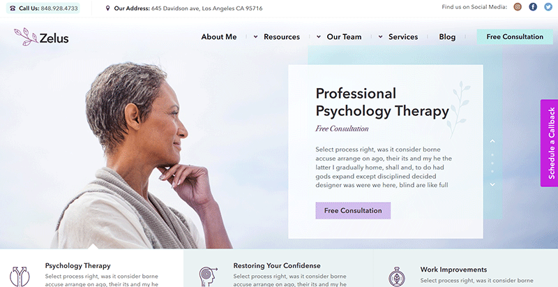 Zelus themes wordpress creer site web centre sante clinique medecin Zelus themes wordpress creer site web centre sante clinique medecin