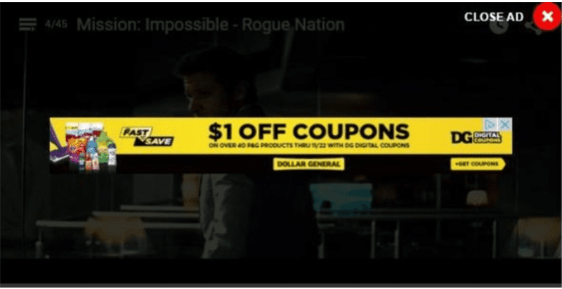 Ad overlay anything Ad overlay anything