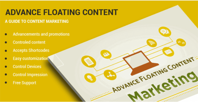Advanced floating content Advanced floating content