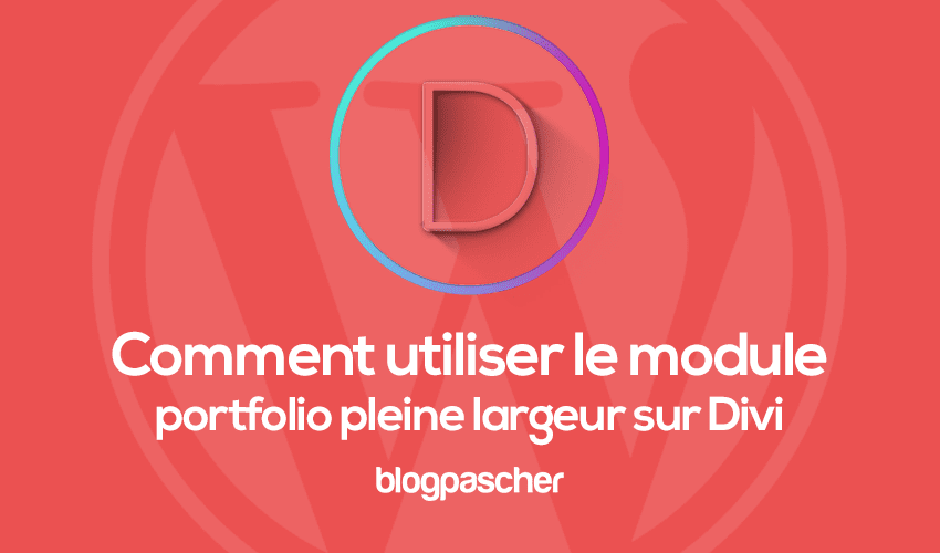 Tutoriel Divi : Comment utiliser le module portefeuille pleine largeur