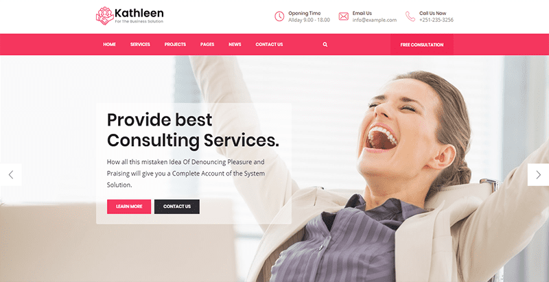 10 thèmes WordPress pour créer un site web de compagnie financière