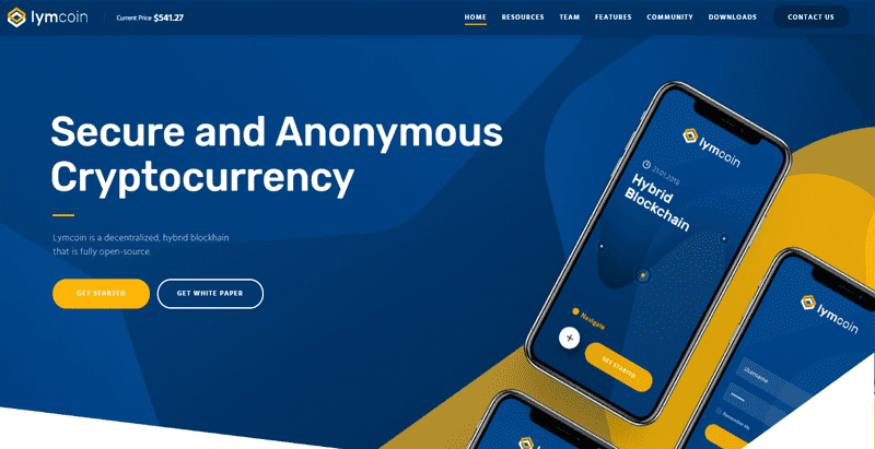 Lymcoin theme wordpress gutemberg