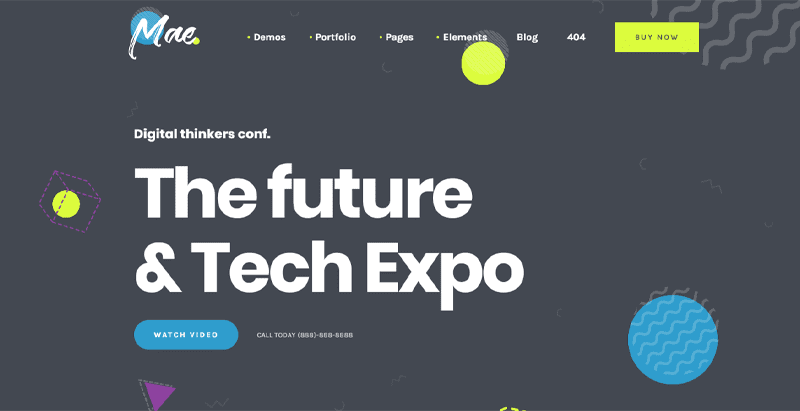 Mae theme wordpress gutemberg