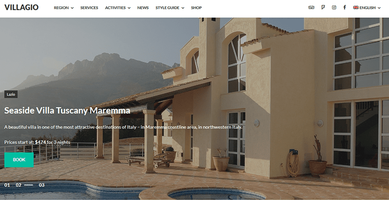 Тема недвижимости villagio wordpress real estate Тема недвижимости villagio wordpress real estate