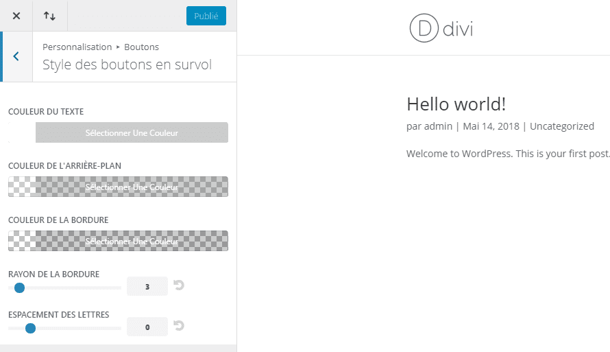 Configuration des boutons au survol configuration des boutons au survol.png