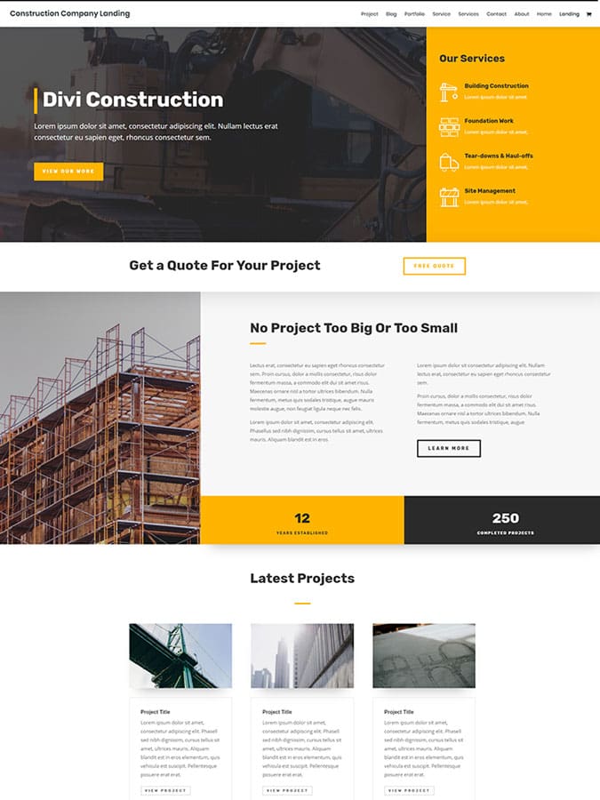 Thème divi créer site web wordpress construction templates layouts Thème divi créer site web wordpress construction templates layouts