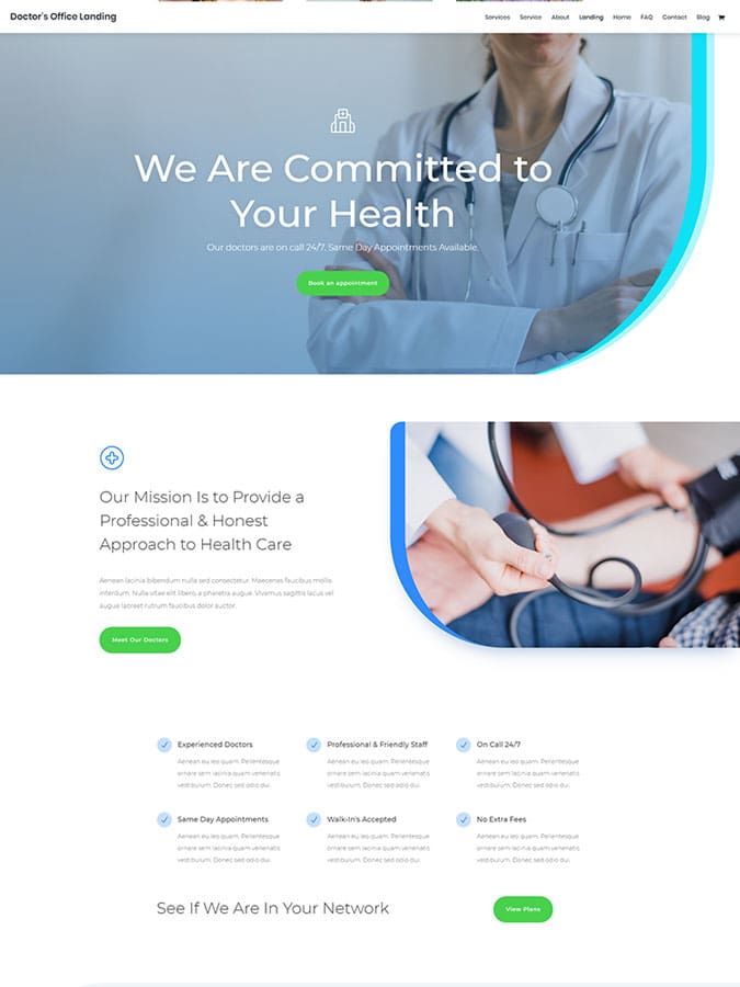 Thème wordpress divi créer site internet docteur médical santé médecin Thème wordpress divi créer site internet docteur médical santé médecin