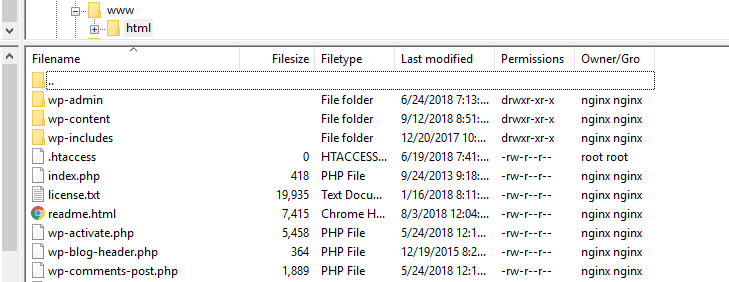 liste de répertoire wordpress ftp.png