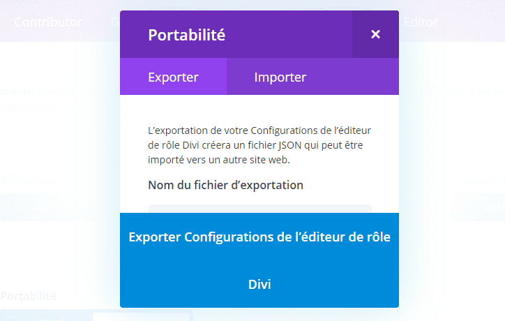 Portabilité role divi portabilité role divi.png