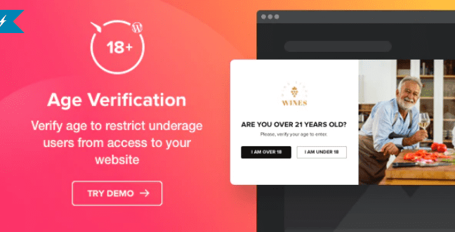 Age verification plugin for wordpress