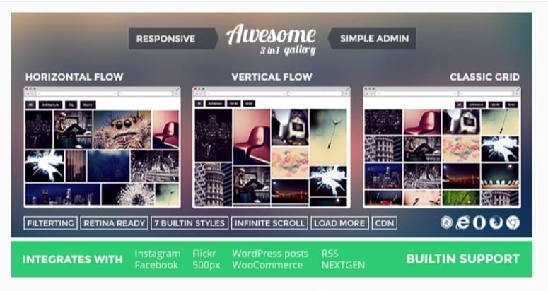 Awesome gallery instagram flickr facebook galleries on your site Awesome Gallery - Instagram Flickr Facebook galleries on your site.jpg