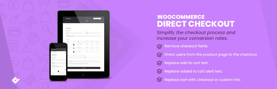 Direct checkout for woocommerce –wordpress plugin panier abandonnés Direct checkout for woocommerce –wordpress plugin panier abandonnés