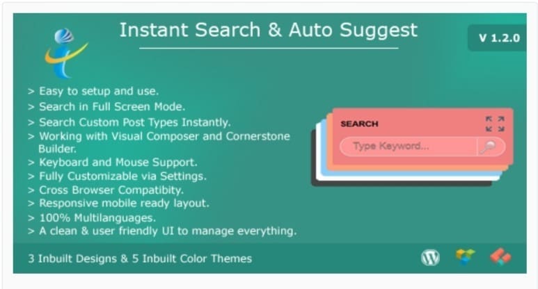 WP Instant Search Auto Suggest WP Instant Search Auto Suggest