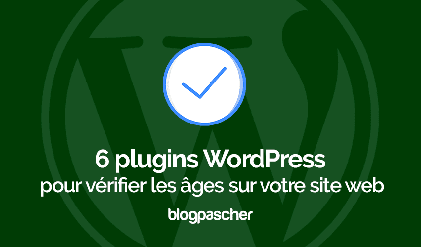 6 plugins WordPress pour vérifier les âges sur votre site web