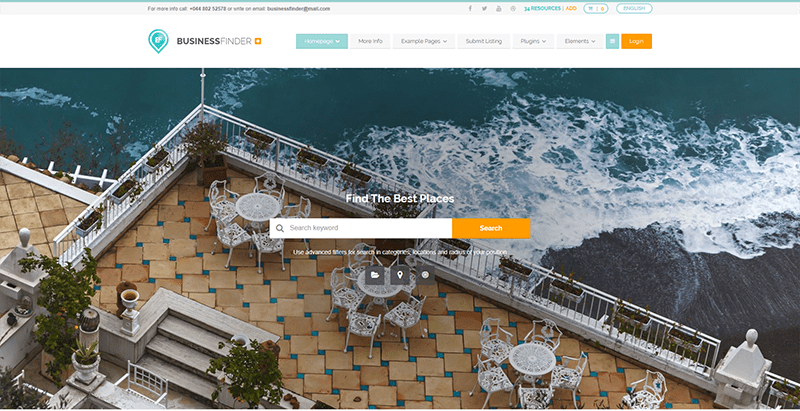Businessfinder theme wordpress créer site web annonce classée gratuites Businessfinder theme wordpress créer site web annonce classée gratuites