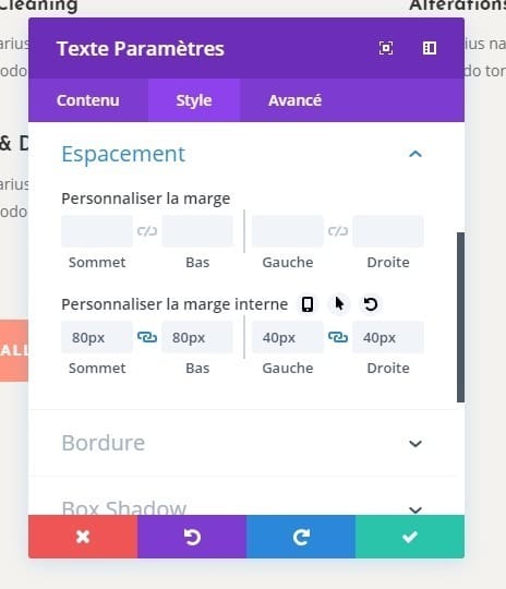 Options de rembourrage options de rembourrage.jpg