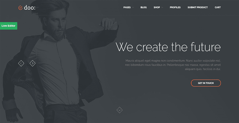 Doo thème wordpress premium creer boutique en ligne Doo thème wordpress premium creer boutique en ligne