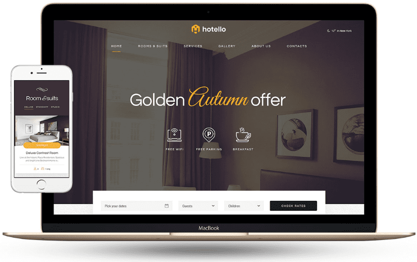 Hotello responsive