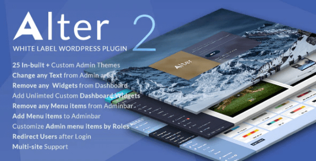 White label wordpress plugin wpalter plugin wordpress meilleurs plugins WordPress - White label wordpress plugin alter