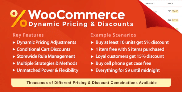 Woocommerce dynamic pricing discounts plugin wordpress Woocommerce dynamic pricing discounts plugin wordpress