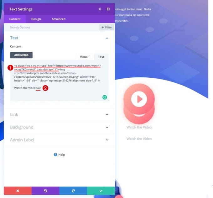 ajouter un lien une image avec une video divi.jpg