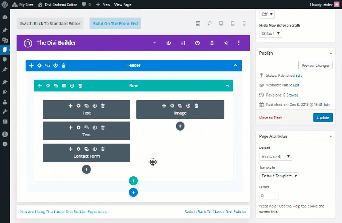 Modification en temps réel divi builder modification en temps réel divi builder.gif