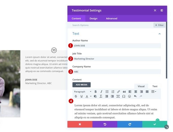 Ajouter un module de témoignage ajouter un module de témoignage.jpg