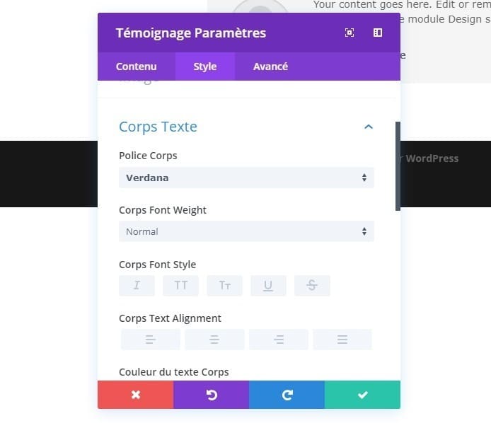 Paramètre du corps du texte module temoignage paramètre du corps du texte module temoignage.jpg