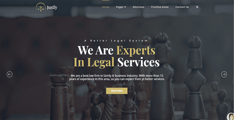 Justly theme wordpress creer site web cabinet avocat Justly theme wordpress creer site web cabinet avocat