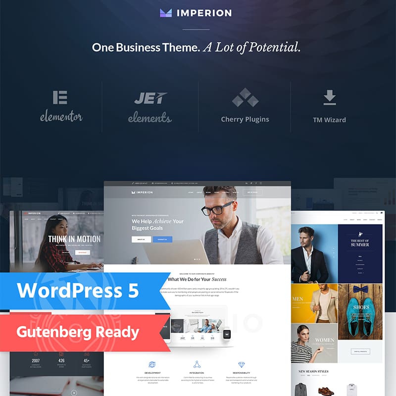 Business Marketing WordPress Theme