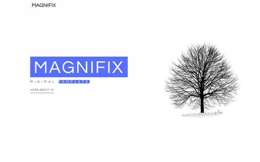 Magnifix - Thème WordPress Elementor minimaliste créatif