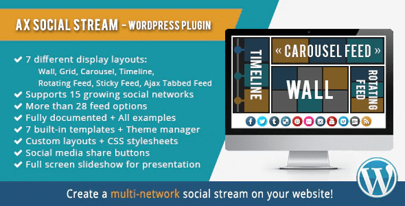 Ax social stream plugin wordpress Ax social stream plugin wordpress
