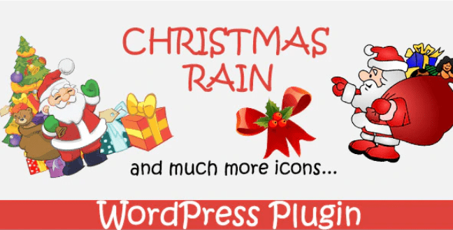 Christmas rain christmas plugin for wordpressn