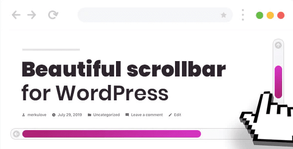 настроить полосы прокрутки - настраиваемая полоса прокрутки для wordpress