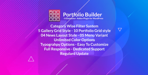 Portfolio grid masonry portfolio filter plugin for elementor page builder by xgenious
