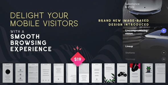 Taptap a super customizable wordpress mobile menu plugin wordpress Taptap - meilleurs plugins WordPress de barres latérales et entêtes sticky