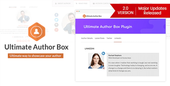 Ultimate author box responsive post article author section plugin wordpress Ultimate author box - meilleur plugin WordPress gérer un blog multi-auteurs