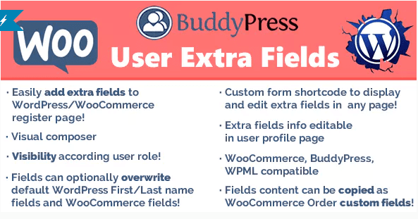 User extra fields plugin wordpess