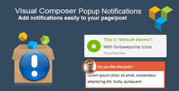Visual composer popup notifications plugin wordpress Visual composer popup notifications meilleurs plugins WordPress WPBakery