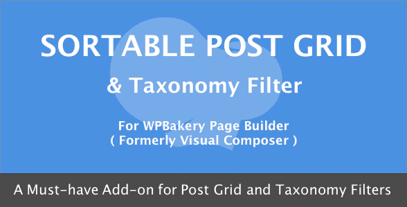 Wpbakery page builder sortable grid taxonomy filter plugin wordpress Wpbakery page builder sortable grid taxonomy filter plugin wordpress