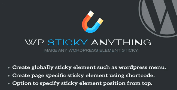 Wordpress sticky anything create sticky header sticky siderbar etc plugin wordpress Wordpress sticky anything create sticky header sticky siderbar etc plugin wordpress