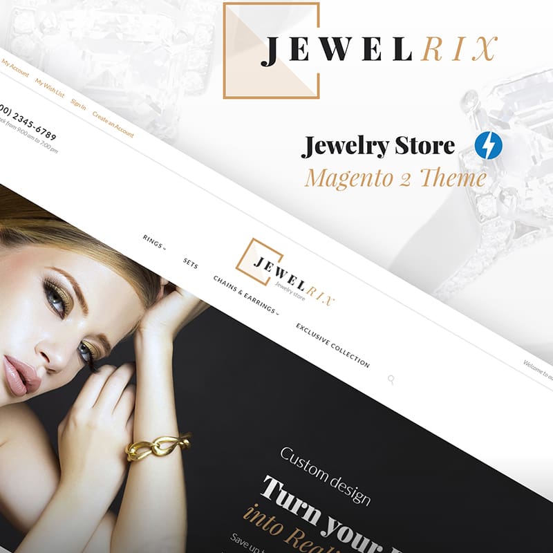 Jewelrix - Thème Magento