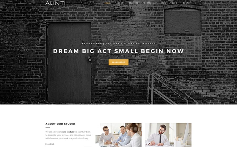 65693 big Alinti - Minimal Creative Portfolio WordPress Theme