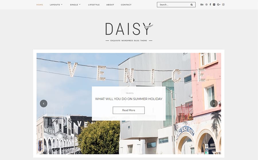 69077 big Daisy - Exquisite Blog WordPress Theme